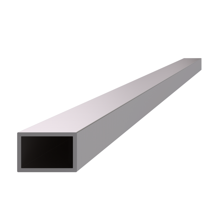 Profil uzatvorený 30x20x2mm, cena za 1ks (1m), brúsená nerez K320 /AISI304
