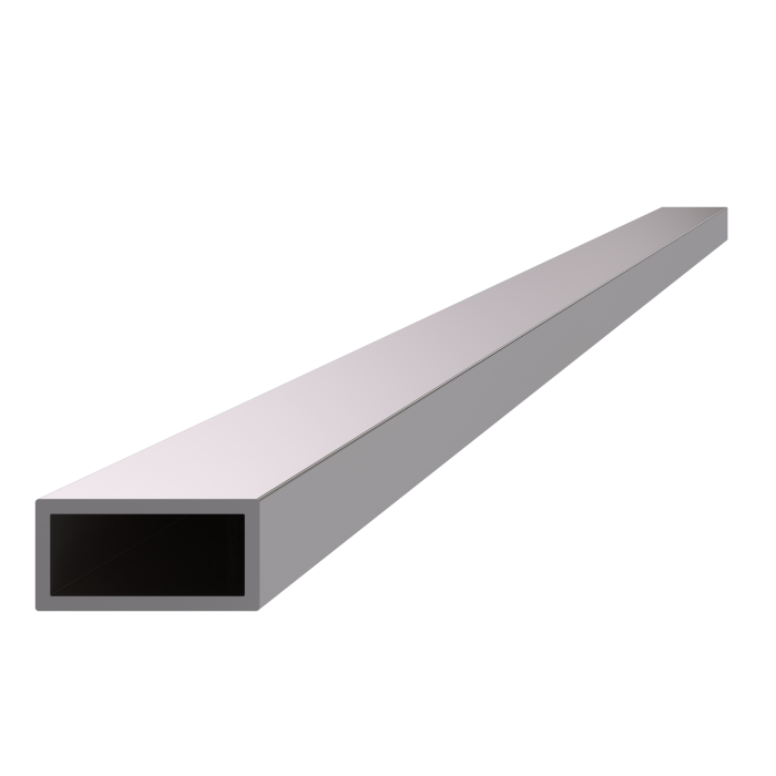 Profil uzatvorený 30x15x1.5mm, cena za 1ks (3m), brúsená nerez K320 /AISI304