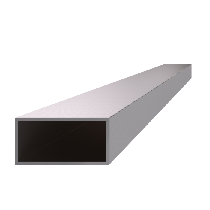 Profil uzatvorený 60x30x2mm, cena za 1ks(1m), brúsená nerez K320 /AISI304