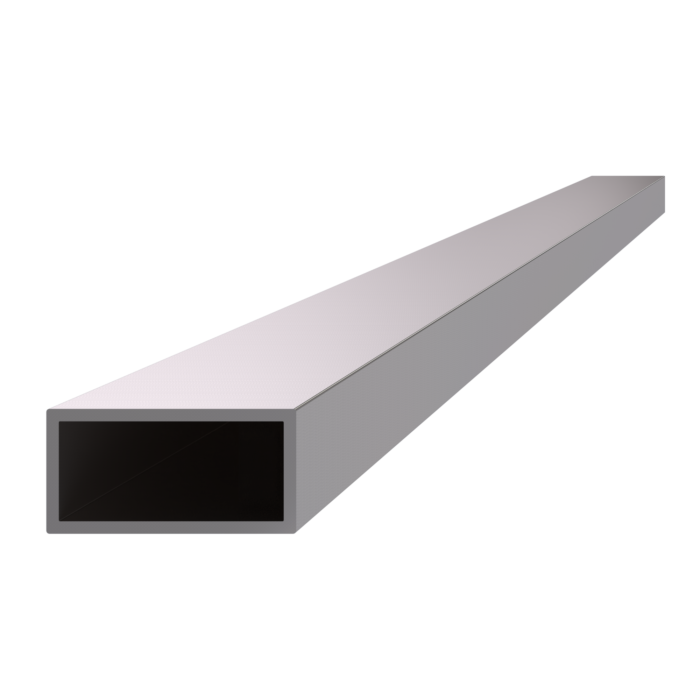 Profil uzatvorený 40x20x2mm, cena za 1ks(1m), brúsená nerez K320 /AISI304