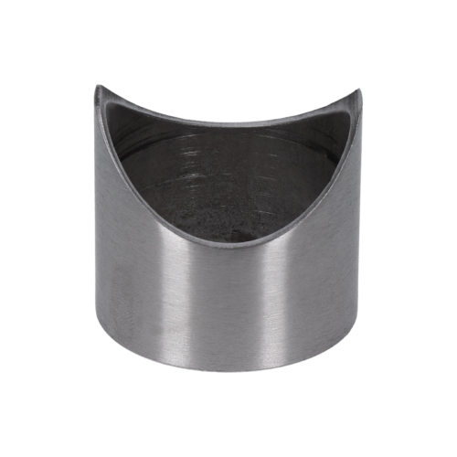 Spojka - trubka ø 42.4mm na trubku ø 42.4mm, brúsená nerez K320 /AISI304