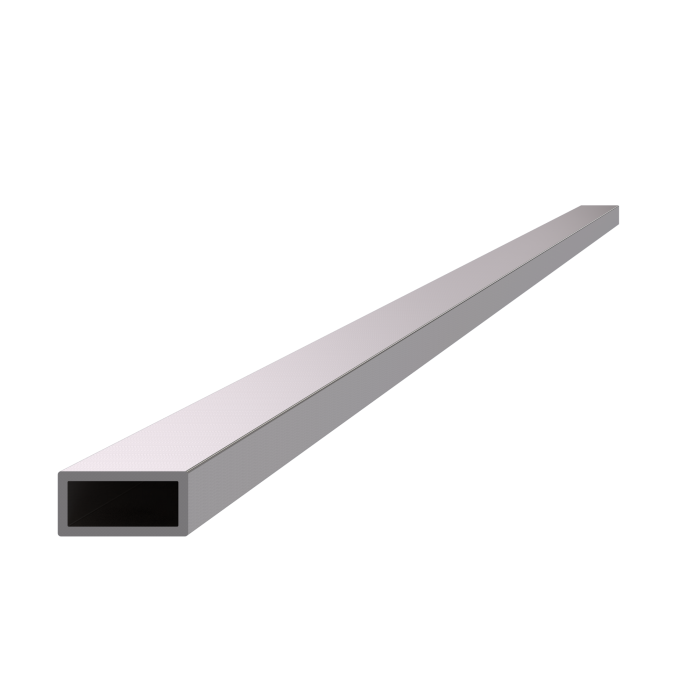 Profil uzatvorený 20x10x1,5mm,cena za 1ks(1m) kartáčovaná nerez/AISI304