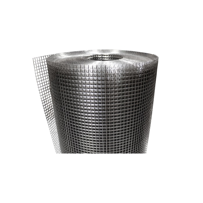 Nerezové svařované síto - cena za 1m2, velikost oka: 6.35x6.35mm, Tloušťka drátu: 0,8mm, Šířka: 1000mm, Materiál: AISI304, max. délka 30 metrů