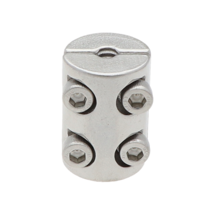 Úchyt pro nerezové lanko ø4mm (barelová svorka), nerez K320/AISI304