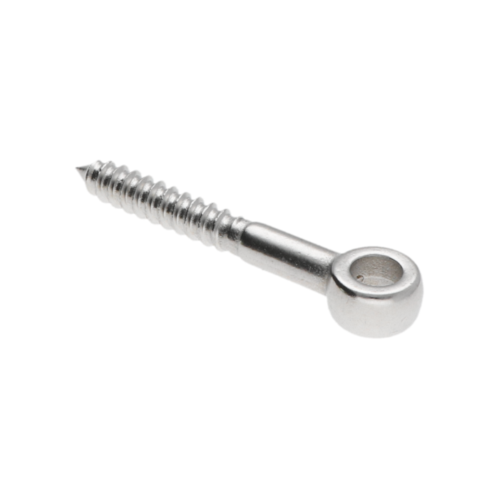 Úchyt pro držák lanka, oko ø8.4mm, nerez AISI304