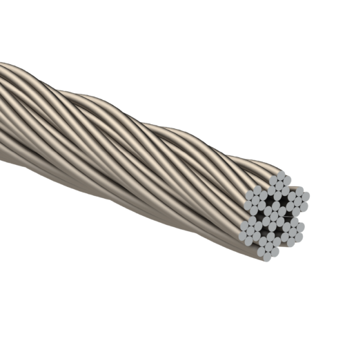 Nerezové lanko ø 2mm (7x7 dr.) /AISI316