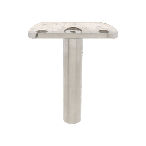 Držák madla na trubku ø42.4mm ku EB1-777, brus AISI304