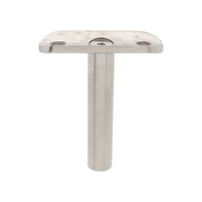 Držák madla na trubku ø42.4mm ku EB1-777, brus AISI304