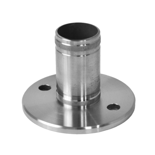 Kotvicí deska ø 100 mm na trubku ø 42,4 mm, AISI 304