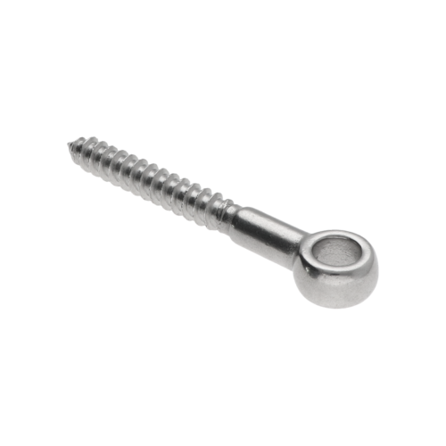 Úchyt pro držák lanka, oko 10,5 mm, nerez AISI 304