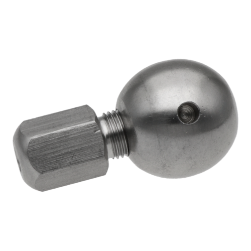 Úchyt, šponovák pro lanko ø 4 mm, broušená nerez AISI 316